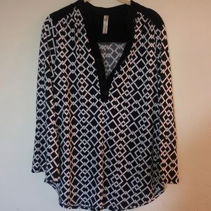 Quarter Sleeve Blouse